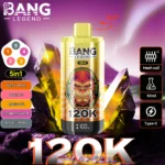 Puff 120k Bang Legend Einweg Vape Energy Drink Peach Ice Mango Cranberry Grape Blackcurrant.jpg Disposable Device