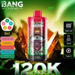 Puff 120k Bang Legend Einweg Vape Watermelon Ice Mixed Berries Apple Pear Blueberry Mint Summer Time.jpg Disposable Devi