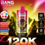 Puff 120k Bang Legend Einweg Vape Watermelon Ice Strawberry Mango California Cherry Blueberry Peach Berry Cool.jpg Dispo