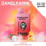 Puff 32k Bang Leader Puffs Disposable Vape Lychee Ice Mango Peach Pineapple Disposable Device