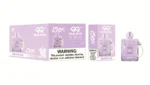 Qq Bang 150k 150 000 bouffées, vapoteuse jetable parfumée Grape Ice 2