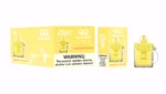 Qq Bang 150k 150 000 bouffées, parfum mangue-pêche, 2 cigarettes électroniques jetables