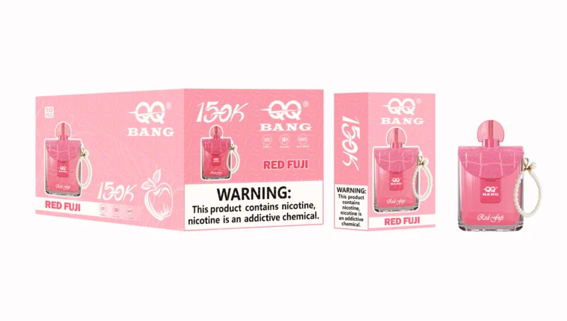 Qq Bang 150k 150 000 bouffées, vapoteuse jetable parfumée Red Fuji 2