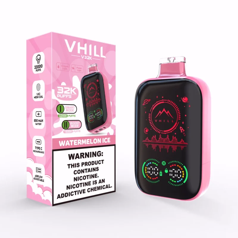Vhill V32k 32,000 Puffs Disposable Vape EU Warehouse Watermelon Ice Disposable Device