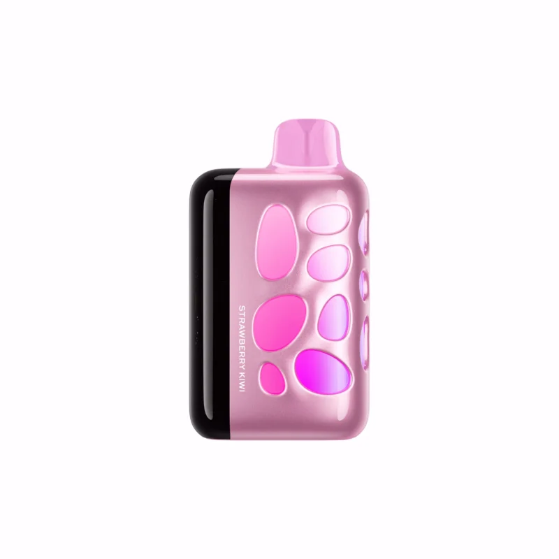 Vozol Rave 40,000 Puffs Disposable Vape, Strawberry-Kiwi, 2 Disposable Devices