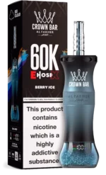 Al Fakher Crown Bar E Hose X 60000 Puffs Einweg Vape Berry Ice Disposable Device