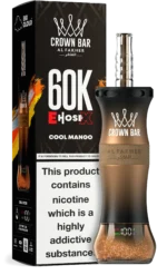 Al Fakher Crown Bar E Hose X 60000 Puffs Einweg Vape Cool Mango Disposable Device