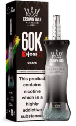 Al Fakher Crown Bar E Hose X 60000 Puffs Einweg Vape Grape Disposable Device