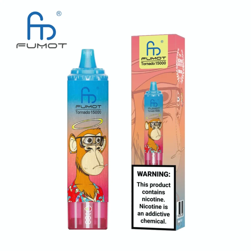 Fumot Randm Tornado 15 000 bouffées – Cigarette électronique jetable Blue Razz Cherry – Détails du produit