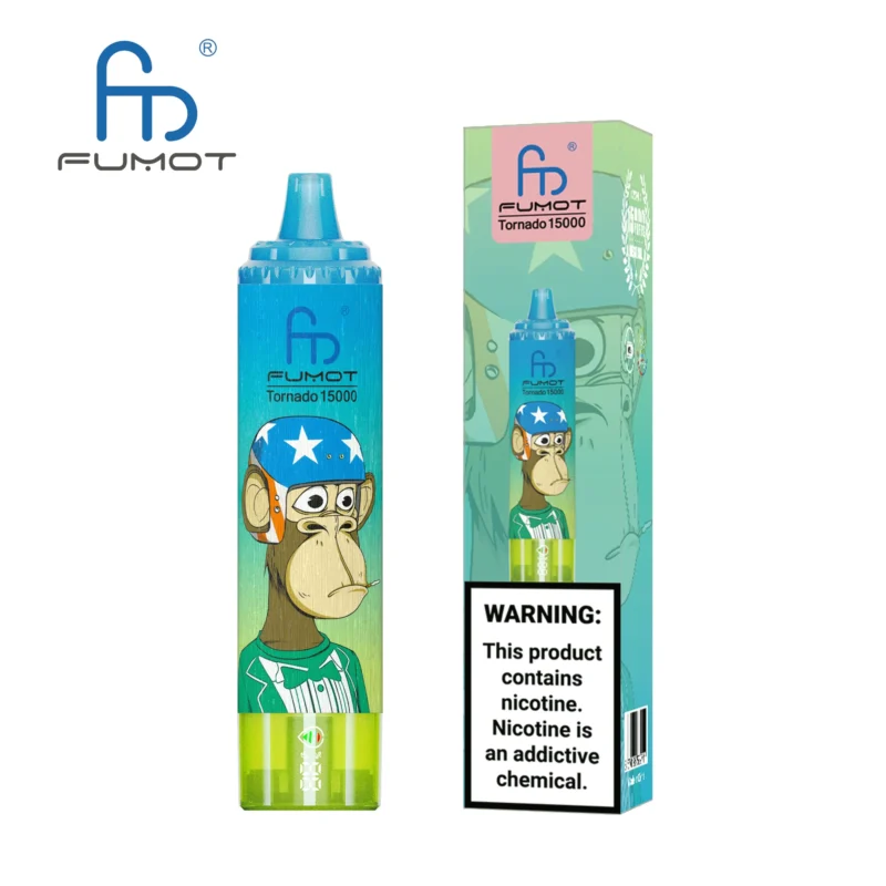 Fumot Randm Tornado 15 000 bouffées – Cigarette électronique jetable « Gummy Bear »