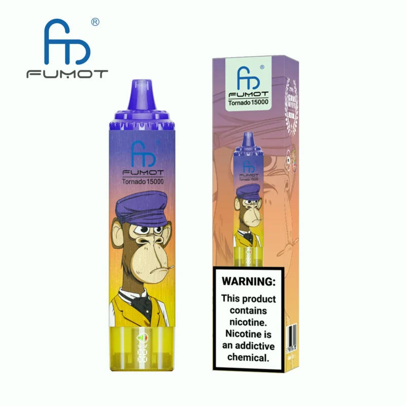 Fumot Randm Tornado 15 000 bouffées – Cigarette électronique jetable « Mango On Ice »