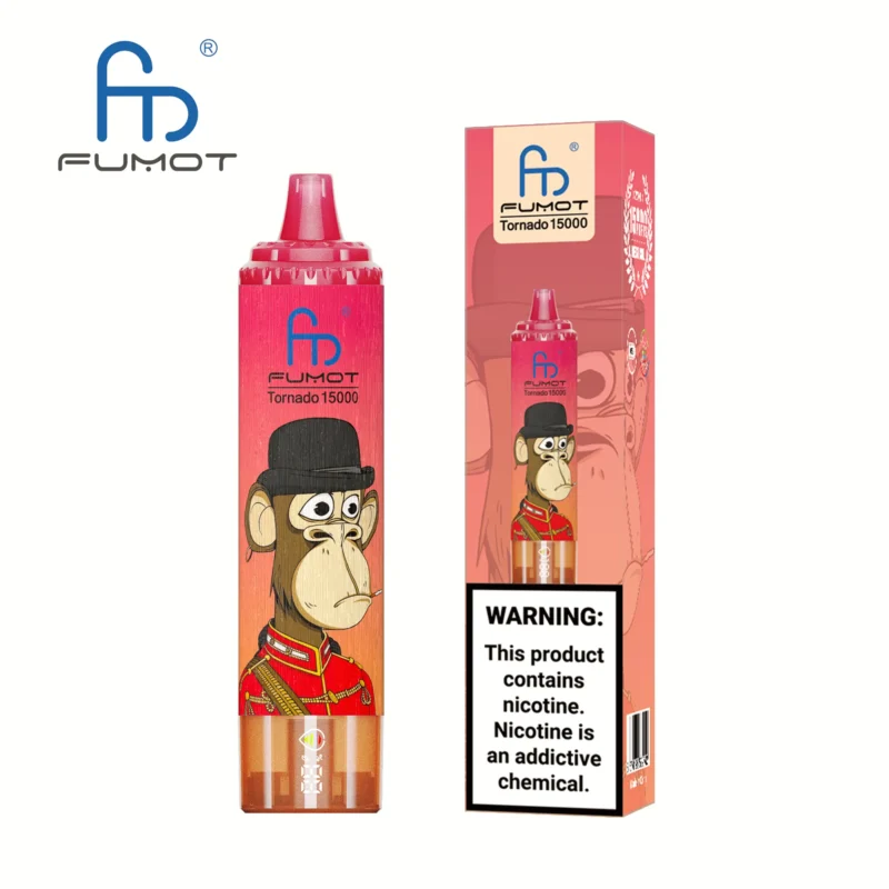 Fumot Randm Tornado 15 000 bouffées - Cigarette électronique jetable Red Energy Ice