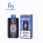 Fumot Tornado 25,000 25k Puffs Disposable Vape Black Ice 3 Disposable Device