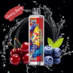 Uwin Crystal 10 000 bouffées – Cigarette électronique jetable saveur cerise-baies