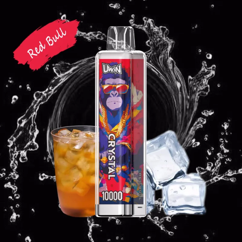 Uwin Crystal 10 000 bouffées – Cigarette électronique jetable Red Bull