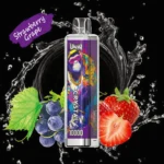Uwin Crystal 10 000 bouffées – Cigarette électronique jetable saveur fraise-raisin