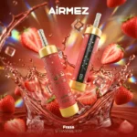 Airmez Habibi 120k, 120 000 bouffées, cigarette électronique jetable à la fraise
