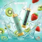 Airmez Habibi 120k, 120 000 bouffées, cigarette électronique jetable à la fraise et au kiwi