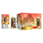 Jnr Rage Grilla 55,000 Puffs Disposable Vape, Juicy Peaches, 2 Disposable Devices