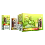 Jnr Rage Grilla 55,000 Puffs Disposable Vape Peach, Mango, Watermelon 2 Disposable Devices