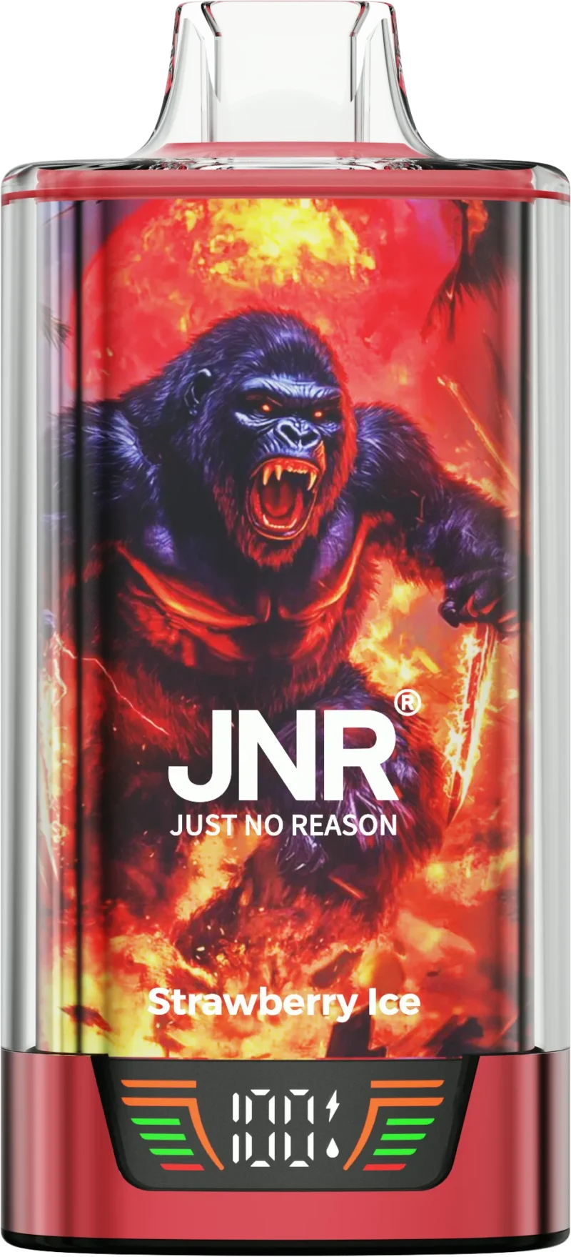 Jnr Rage Grilla 55,000 Puffs Disposable Vape Strawberry Ice Disposable Device