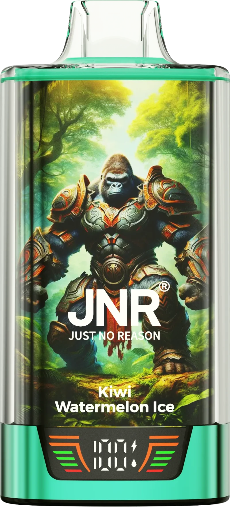 Jnr Rage Grilla 55,000 Puffs Disposable Vape Kiwi Watermelon Lce Disposable Device