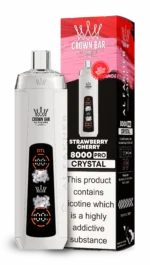 Acevape Al Fakher Crystal 8000 Zuege Einweg Vape Erdbeere Kirsche Eu Lager Disposable Device