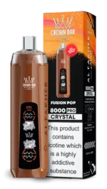Acevape Al Fakher Crystal 8000 Zuege Einweg Vape Fusion Pop Eu Lager Disposable Device