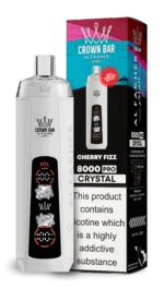 Acevape Al Fakher Crystal 8000 Zuege Einweg Vape Kirsch Brause Eu Lager Disposable Device