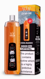 Acevape Al Fakher Crystal 8000 Zuege Einweg Vape Kuehle Mango Eu Lager Disposable Device