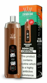 Acevape Al Fakher Crystal 8000 Zuege Einweg Vape Orange Minze Eu Lager Disposable Device