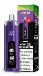 Acevape Al Fakher Crystal 8000 Zuege Einweg Vape Traube Eu Lager Disposable Device