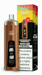 Acevape Al Fakher Crystal 8000 Zuege Einweg Vape Wassermelone Ananas Eu Lager Disposable Device