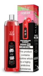 Acevape Al Fakher Crystal 8000 Zuege Einweg Vape Wassermelone Kirsche Eu Lager Disposable Device