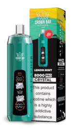 Acevape Al Fakher Crystal 8000 Zuege Einweg Vape Zitrone Minze Eu Lager Disposable Device