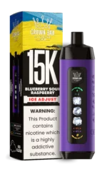 Acevape Al Fakher Ice Adjust 15 000 bouffées, cigarette électronique jetable, saveur myrtille-framboise acidulée, en stock en UE, dispositif jetable