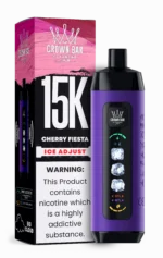 Acevape Al Fakher Ice Adjust 15 000 bouffées - Cigarette électronique jetable « Cherry Fiesta » - En stock en UE - Appareil jetable