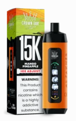 Acevape Al Fakher Ice Adjust 15 000 bouffées, cigarette électronique jetable, saveur mangue-ananas, en stock en Europe