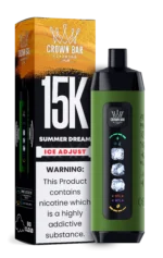 Acevape Al Fakher Ice Adjust 15 000 bouffées - Cigarette électronique jetable « Sommertraum » - En stock en Europe