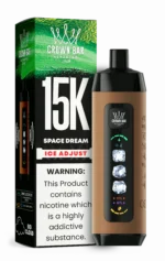 Acevape Al Fakher Ice Adjust 15 000 bouffées – Cigarette électronique jetable « Space Dream » – En stock en UE – Appareil jetable