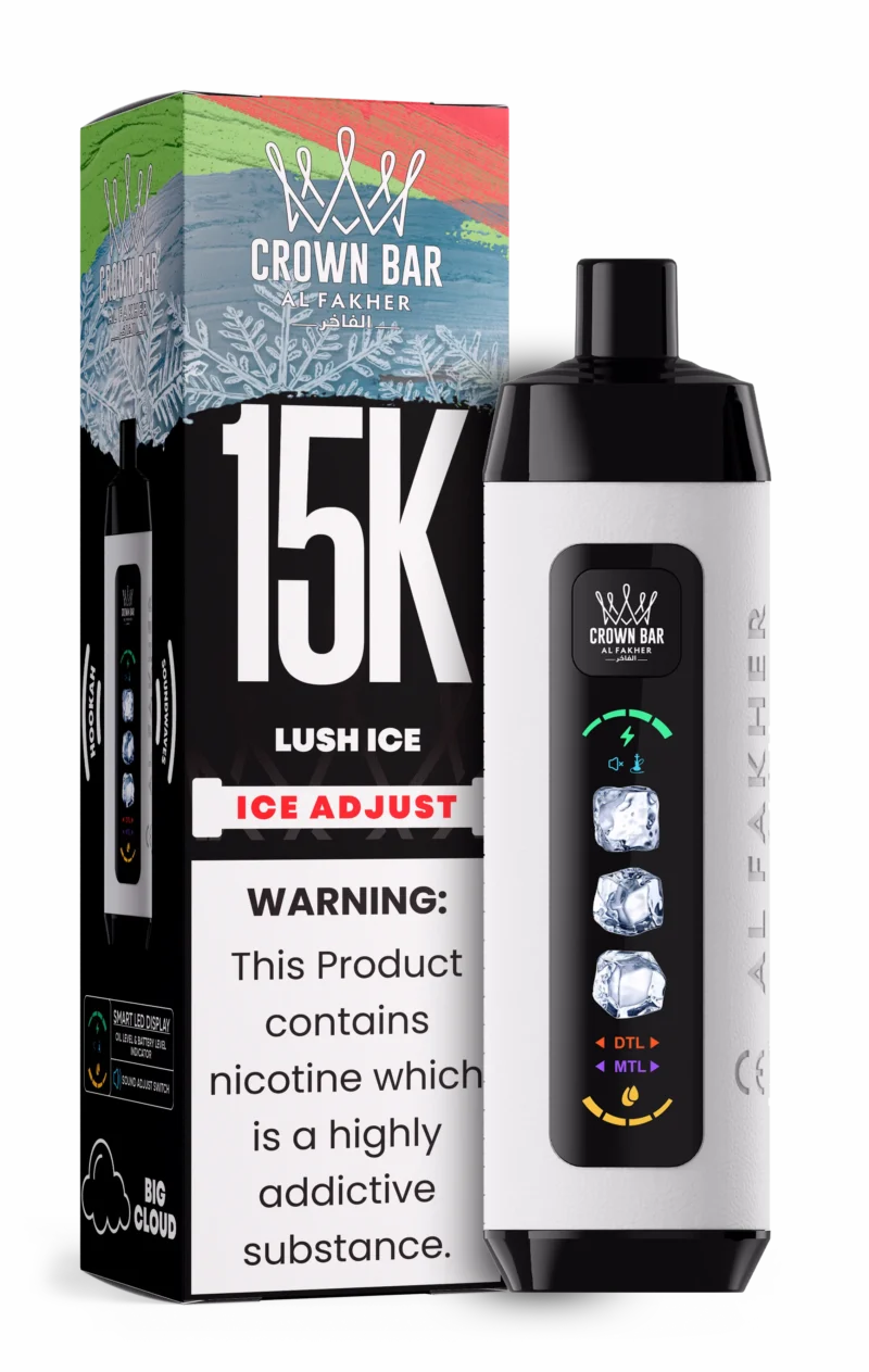 Acevape Al Fakher Ice Adjust 15 000 bouffées – Cigarette électronique jetable à la pastèque glacée – En stock en Europe – Appareil jetable