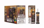 Acevape Bang Blaze Shisha 60000 Zuege British Red Bull Geschmack 007 Eu Lager Disposable Vape Device