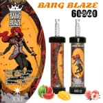 Acevape Bang Blaze Shisha 60000 Zuege Pfirsich Mango Wassermelone Geschmack 021 Eu Lager Disposable Vape Device