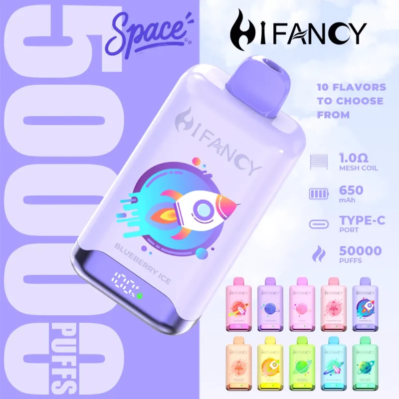 Acevape De Hifancy Space 50000 Zuege Produktbild 070 Eu Lager Disposable Vape Device