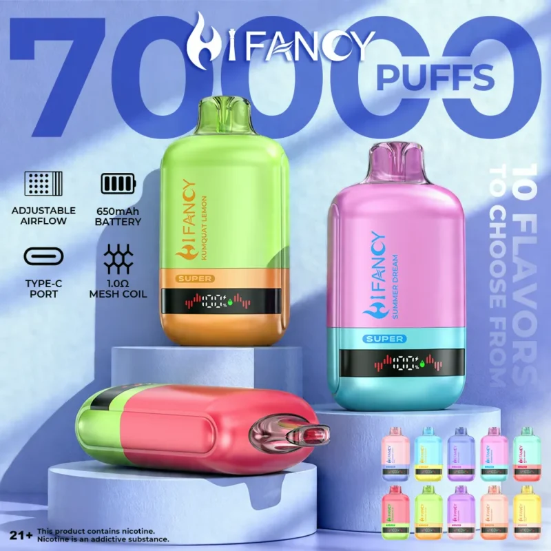 Acevape De Hifancy Super 70,000 Puffs Product Image 056 EU Warehouse Disposable Vape Device