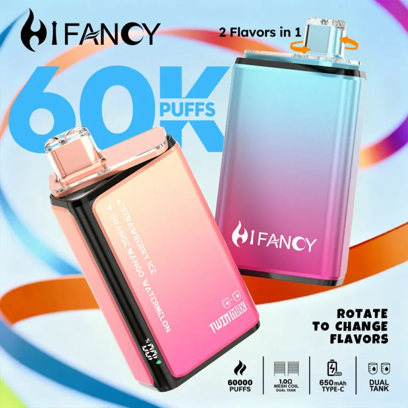 Acevape De Hifancy Twin Max 60000 Zuege Produktbild 023 Eu Lager Disposable Vape Device
