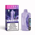 Acevape Elfbar Lush King Pro 40000 Zuege Einweg Vape Schwarze Traube Eis Geraet Und Verpackung Eu Lager Disposable Devic