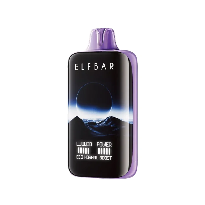 Acevape Elfbar Moonnight 40,000 Puffs Disposable Vape Grape Ice Product Details EU Stock Disposable Device
