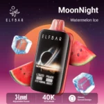 Acevape Elfbar Moonnight 40,000 Puffs Disposable Vape Watermelon Ice Flavor Display EU Warehouse