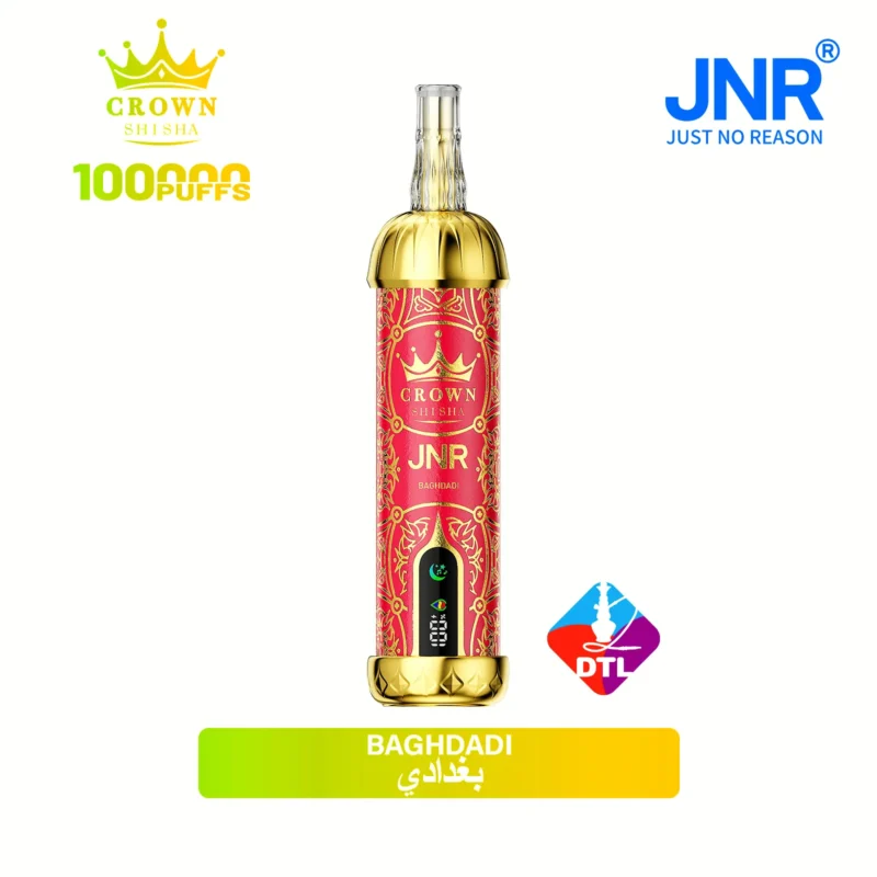 Acevape Jnr Crown Shisha 100000 Zuege Geschmacksanzeige Cs20 Baghdadi 20 Eu Lager Disposable Vape Device
